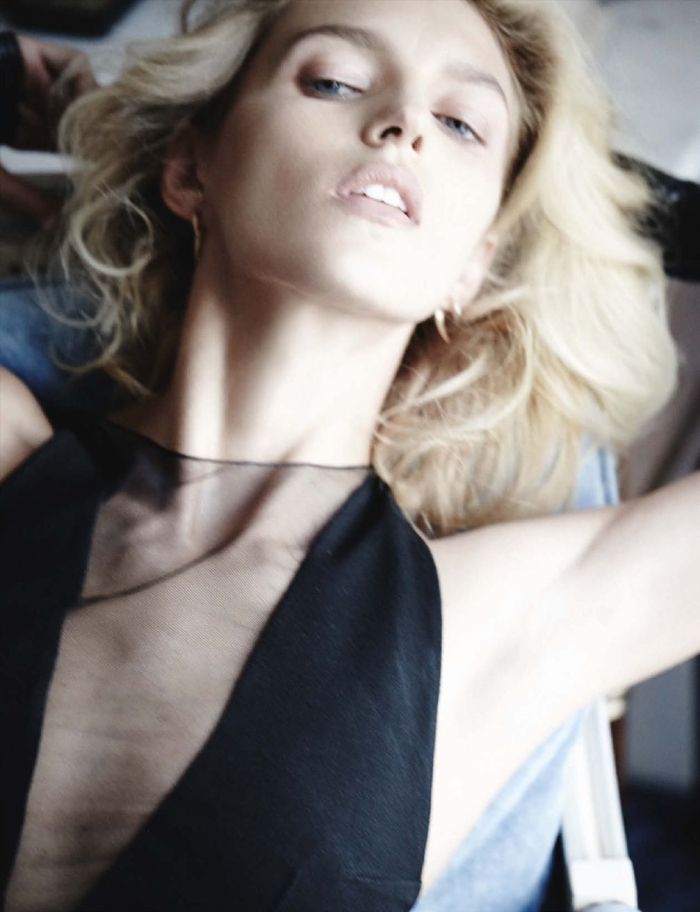 Anja Rubik for Vogue Germany March 2014